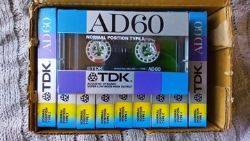 TDK AD 60 1987r. NOWA Japan 1szt