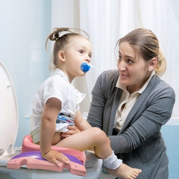 УНИВЕРСАЛЬНЫЙ ПОРТАТИВНЫЙ ТУРИСТИЧЕСКИЙ ГОРШОК, КРЫШКА НА УНИТАЗ 2 В 1 + ВСТАВКИ ДЛЯ УНИТАЗА