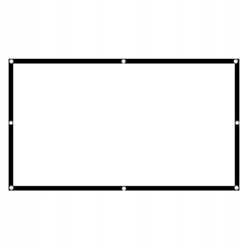 ПРОЕКЦИОННЫЙ ЭКРАН 100 ДЮЙМОВ ПОРТАТИВНЫЙ 16:9 220X124СМ ДЛЯ ПРОЕКТОРА