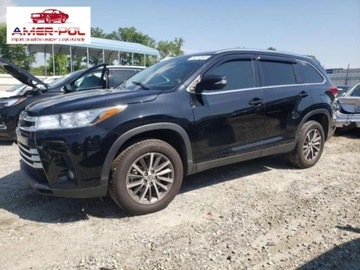 Toyota Highlander II 2019 Toyota Highlander 2019r., 3.5L, od ubezpieczalni