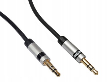 Kabel JACK 3.5/3P TRS wtyk-wtyk SLIM VITALCO 2m