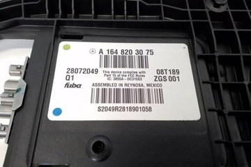 ANTÉNA MERCEDES-BENZ GL (X164) A1648203075 4.7L GASOLINE 250KW 2009