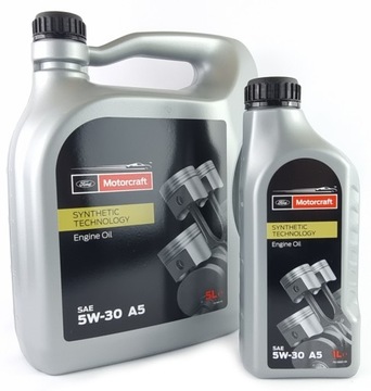 OLEJ FORD MOTORCRAFT A5 5W30 6 LITRÓW 15CF54 ORYG