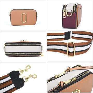 Didida torby Crossbody, kobiety Snapshot Mini torebka skórzana torba