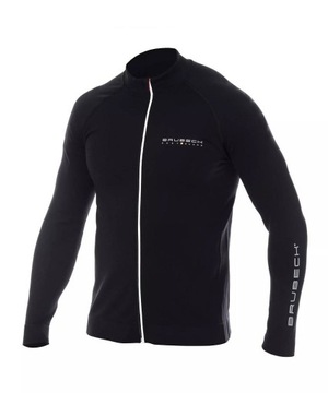 Bluza rozpinana termoaktywna na rower Brubeck M