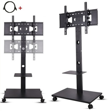 Podłogowy STOJAK pod telewizor Stojak TV z półkami