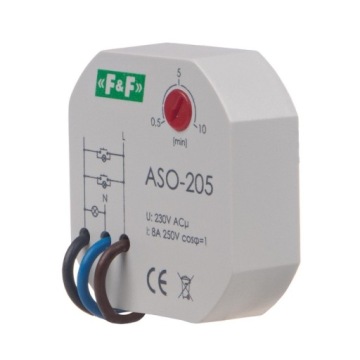АВТОМАТИЧЕСКОЕ ЛЕСТНИЧНОЕ ОСВЕЩЕНИЕ F&F ДЛЯ КОРОБКИ 10A ASO-205