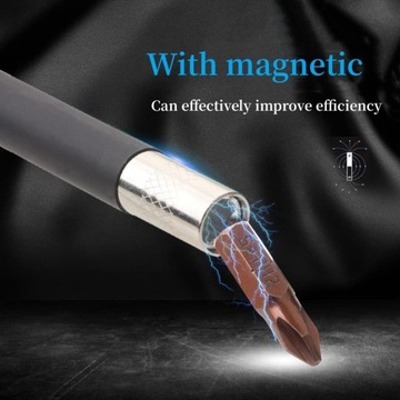 2 шт. выдвижная головка с шестигранным хвостовиком 1/4 дюйма, магнитный держатель бит отвертки