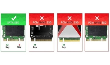 Адаптер M.2 SATA — IDE 44-контактный, корпус SSD 2.5