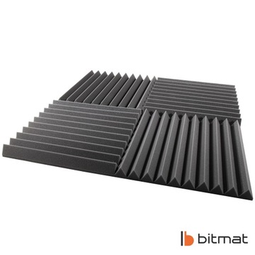 Акустическая демпфирующая ПАНЕЛЬ Поглотитель WALL WEDGE квадратная акустика репетиционный зал