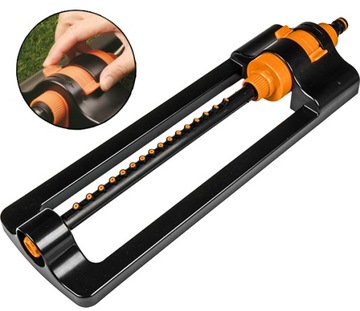 ZRASZACZ WAHADŁOWY OGRODOWY OSCYLACYJNY REGULOWANY 16 DYSZ TRAWY TRAWNIKA