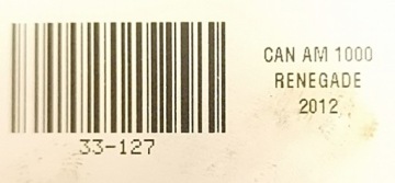 CAN AM RENEGADE 1000 12-13 ФОНАРЬ ЗАДНИЙ ПРАВЫЙ