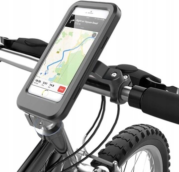 Водонепроницаемый ДЕРЖАТЕЛЬ ТЕЛЕФОНА ДЛЯ СМАРТФОНА ДЛЯ РУЛЯ СКУТЕРА ВЕЛОСИПЕДА 360°