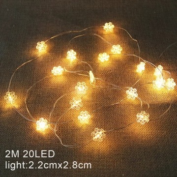 LED Christmas Decorative Light String Santa Claus