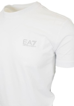 EA7 T-Shirt Core Identity Rozmiar M Biały - 8NPT51PJM9Z-0100