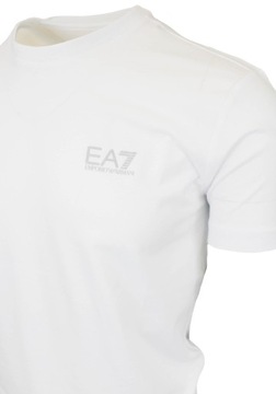 EA7 T-Shirt Core Identity Rozmiar XL Biały - 8NPT51PJM9Z-0100