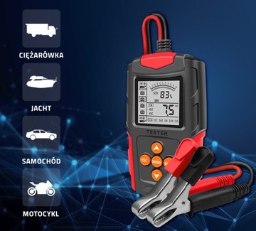 Цифровой тестер GEL VRLA EFB STD 12V/24V 3AH-200AH Метр аккумулятор