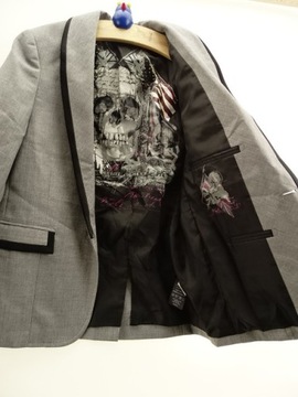 13 __next__ элегантная серая детская куртка 116