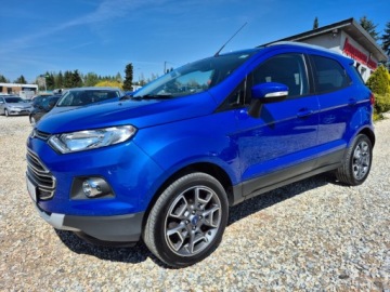 Ford Ecosport II SUV 1.0 Ecoboost 125KM 2016 Ford EcoSport Titanium Led Skorzana Tapicerka Tempomat Nowy Rozrzad