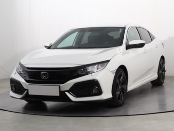 Honda Civic X Hatchback 5d 1.0 VTEC Turbo 129KM 2017 Honda Civic 1.0 VTEC Turbo, Salon Polska, zdjęcie 1