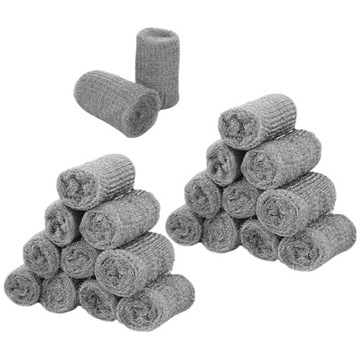 Проволочная сетка из стальной шерсти, тонкая из нержавеющей стали