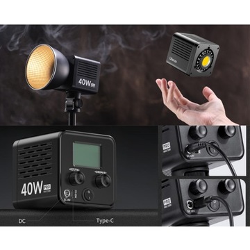 Lampa LED Ulanzi L23 Pro - WB (2500 K - 6500 K)