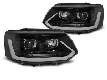 Reflektory Day line LED VW Transporter T5 7h Lift