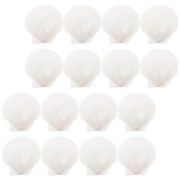 Большие натуральные ракушки из морских гребешков ручной работы.