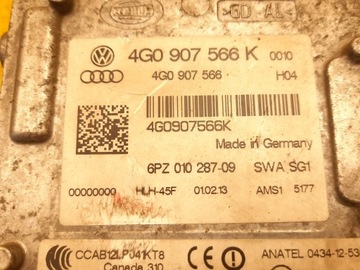 ASISTENT PÁSY RADAR AUDI A6 A7 4G 4G0907566K