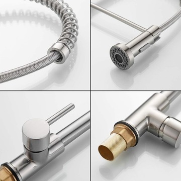 КУХОННЫЙ Смеситель для мойки, СТОЯЩИЙ, ГИБКИЙ, ГИБКИЙ ИЗЛИК