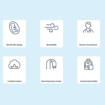 Детская переноска-переноска, легкий, мягкий, дышащий, экономный слинг для малышей, Калифорния