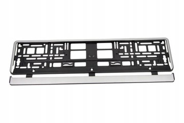 РАМКА РЕГИСТРАЦИОННАЯ СЕРЕБРЯНАЯ 83290 ВОРЕЛ