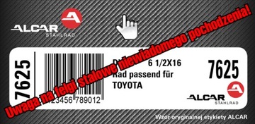 1x СТАЛЬНОЙ ОБОД ALCAR 13 4x108 ET20 CITROEN SAXO