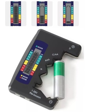 Цифровой жидкокристаллический тестер аккумуляторов и аккумуляторов