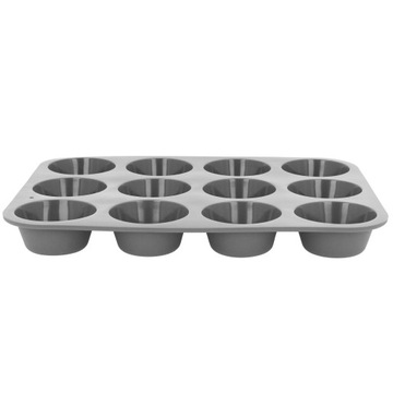 FORMA silikonowa MUFFINKI foremka babeczki 12 szt
