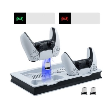 ЗАРЯДНАЯ СТАНЦИЯ ДЛЯ ОХЛАЖДАЮЩЕЙ ПОДСТАВКИ ДЛЯ PS5 ПОДСТАВКА ДЛЯ ЗАРЯДНОЙ ПОДСТАВКИ