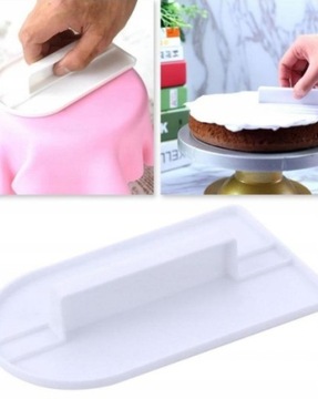 Кельма для разглаживания глазури и массы - 14 х 8 см.