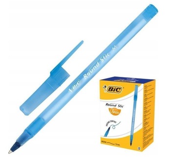 DŁUGOPIS BIC ROUND STIC SIMPLY NIEBIESKI KLASYCZNY UNIWERSALNY