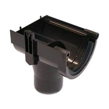 SCALA PLASTICS Сливной бункер правый, G80 коричневый