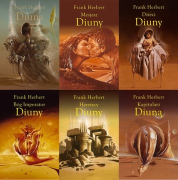 Diuna - Komplet 6 tomów - Frank Herbert