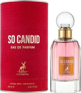 Perfumy Maison Alhambra So Candid 85ml + 2 Próbki GRATIS