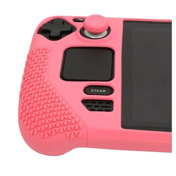 Силиконовый чехол для Valve Steam Deck, розовый чехол