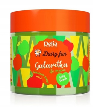 Delia Dairy Fun Galaretka do Mycia Zakazany Owoc