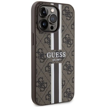 Guess GUHMP13XP4RPSW iPhone 13 Pro Max 6.7" brązowy/brown hardcase 4G