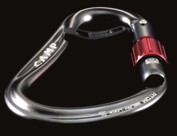 Карабин с замком-страховкой HMS ATOM