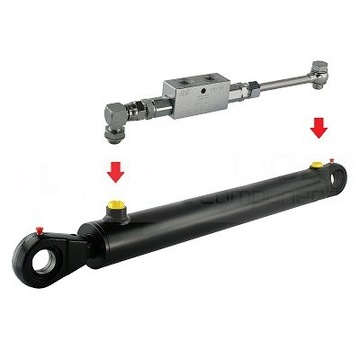 Гидравлическая трубка FI12 с печи FI 3/8 длины 300 мм