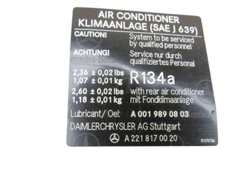 MERCEDES S W221 221 63 AMG PAS PŘEDNÍ VÝZTUHA CHLADIČE A2115002293