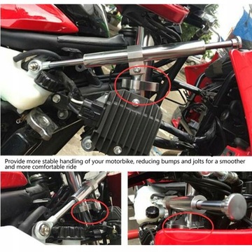 AMORTYZATOR MOTOCYKLA ZACISK MONTAŻOWY RAMY W