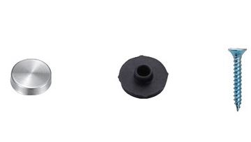 ZAŚLEPKA NA WKRĘT 14mm 4 SZT INOX