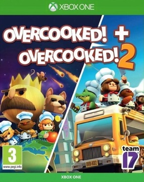 OVERCOOKED + OVERCOOKED 2 ROZGOTOWANI XBOX ONE/X/S KLUCZ